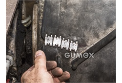 Reparaturkupplung SS für Gummiförderbänder, für Banddicke 2,5-4mm, verzinkter Stahl, 